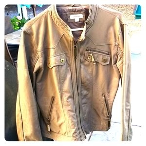 Faux Leather Jacket
